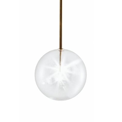 Lampa wisząca ze szklaną kulą Bolle Sola Lampa wisząca ze szklaną kulą Bolle Sola