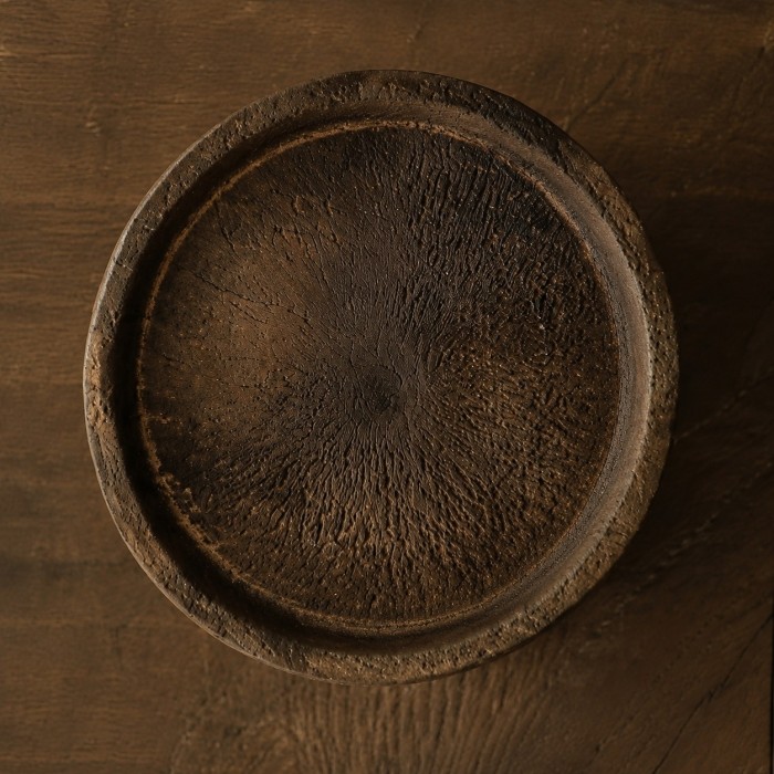 Wabi-Sabi massief houten kaarsenstandaards HL4603