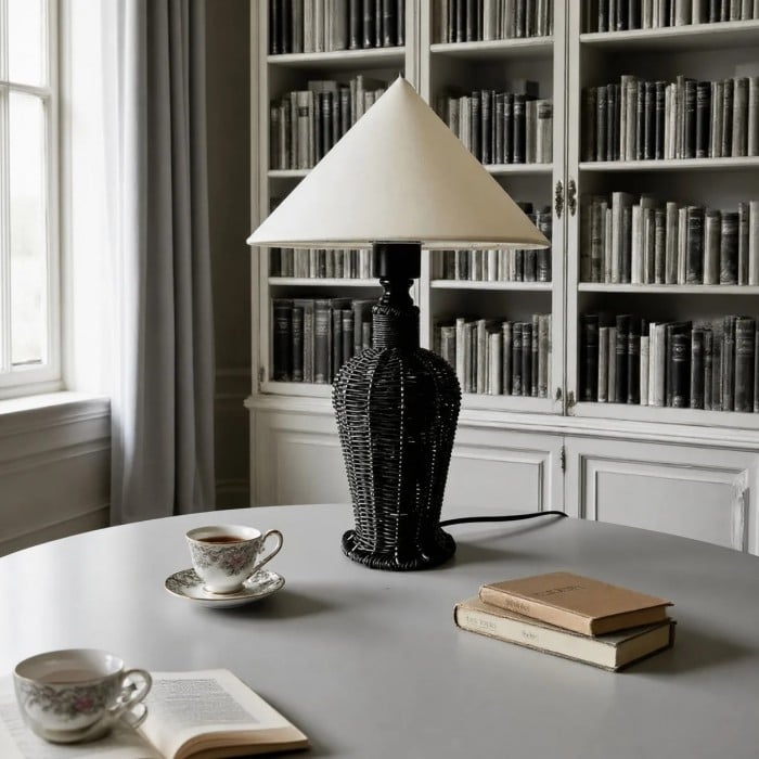 Wabi-Sabi tafellamp met drukknopschakelaar HL4552