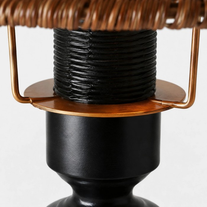 Wabi-Sabi geweven keramische tafellamp HL4505
