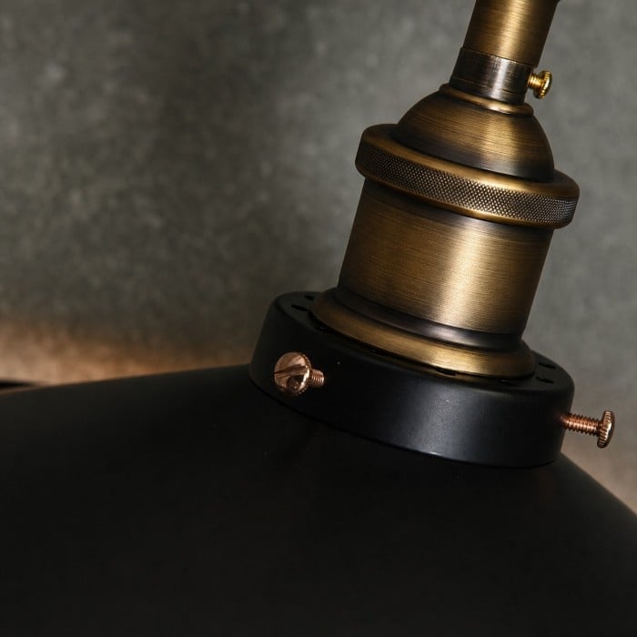 Waterdichte vintage industriële buitenwandlamp HL4340