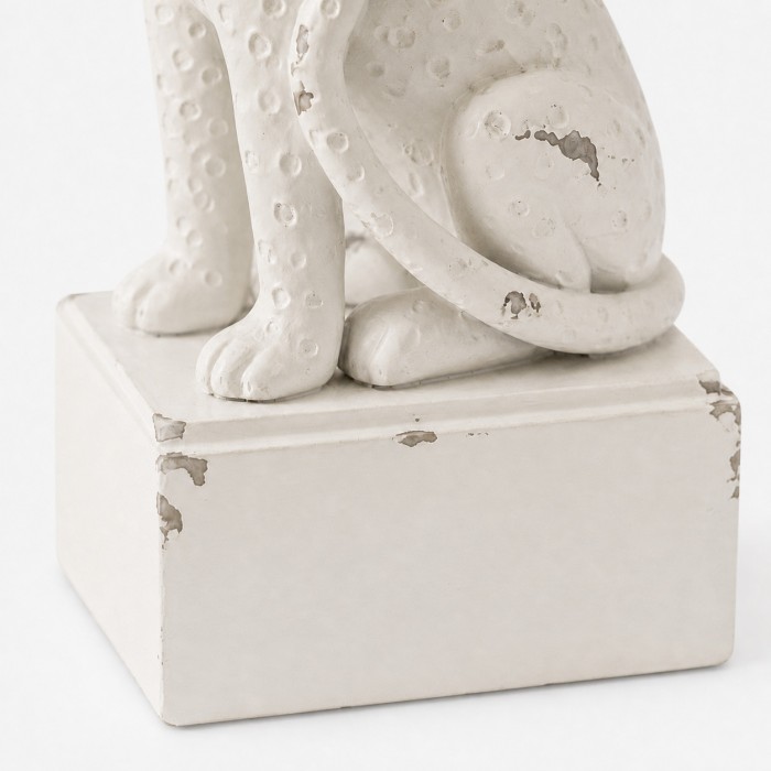Witte hars dierenboekensteunen HL4585