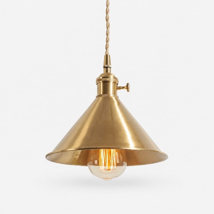 Alderwick Vintage koperen hanglamp HL4521