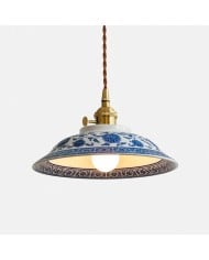 Lampada a sospensione Washi Paper Wabi-Sabi per sala da pranzo HL4192