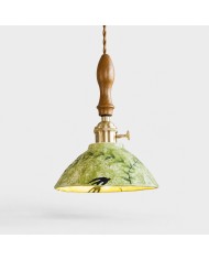 Suspension demi-dôme en laiton HL4507