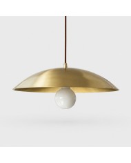 Suspension Wabi Sabi en bois foncé HL4188
