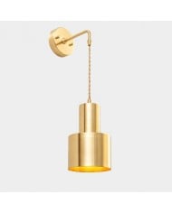 Cantina Antique Brass Wall Lamp HL4499