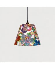Suspension lumineuse japonaise en bois Wabi-Sabi HL3961