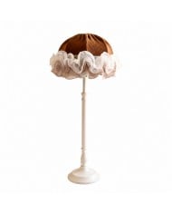Franse vintage keramische tafellamp HL4571