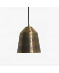 Handgesneden hanglamp van massief hout HL4492