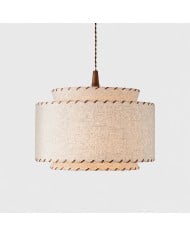 Vintage Polished Brass Pendant Light HL4226