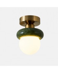 Lámpara de techo de piedra jade HL4348