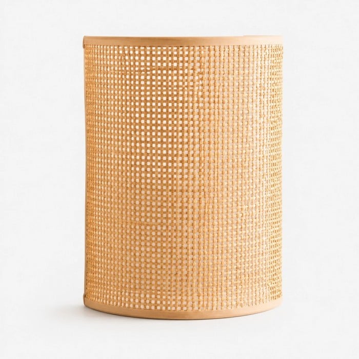 Japanse rotan wandlamp HL4546