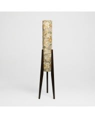 Micahell Modern Floor Lamp - Cascading Shell Shade Standing Lamp for Bedroom HL3525