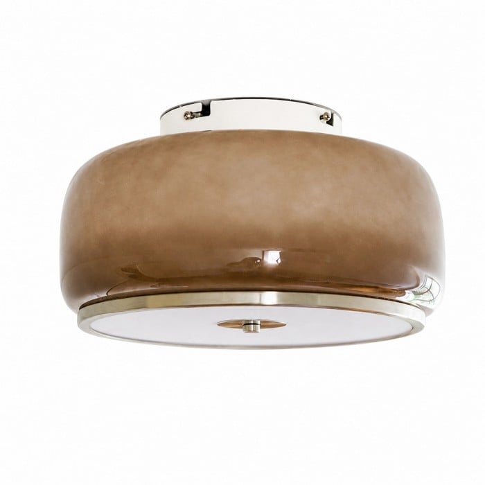 Liora Amber Glass Bauhaus Plafondlamp HL4598