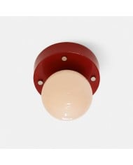 Moderne plafondlamp van melkglas HL4220