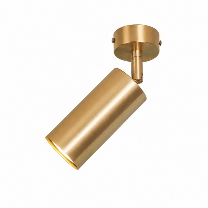 Foco de techo ajustable Nordic Brass HL4482