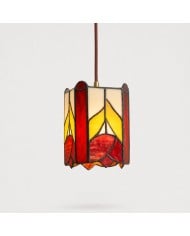Suspension romantique en tissu de dentelle festonnée HL4413