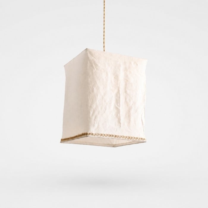 Suspension sculpturale en lin HL4403