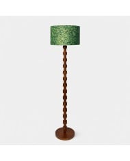 French Country Curved-Arm Floor Lamp HL4415