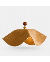 Suspension sculpturale en lin HL4403