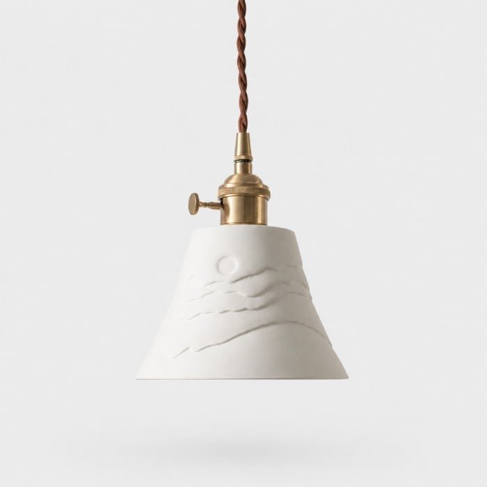 Suspension en céramique Sunset Relief HL4462