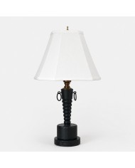 Vintage botanische keramische tafellamp HL4199