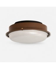 Ribbed Glass Ceiling Lamp HL4349