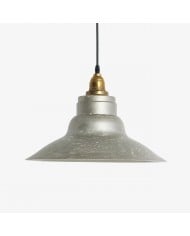 Scandinavische hanglamp met geplooide stof HL4375