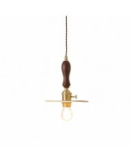 Mini hanglamp HL4407 van natuurlijk geweven rotan