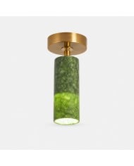 Lámpara de techo de paso de jade natural HL4278