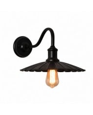Kinkiet zewnętrzny LED Monstera Leaf z żywicy w stylu botanicznym HL4250