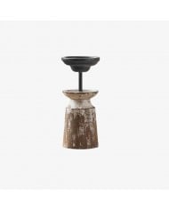 Wabi-Sabi Zwarte IJzeren Kandelaar Set HL4648
