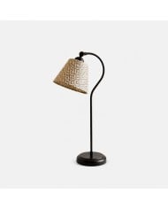 Wabi-Sabi geweven keramische tafellamp HL4505