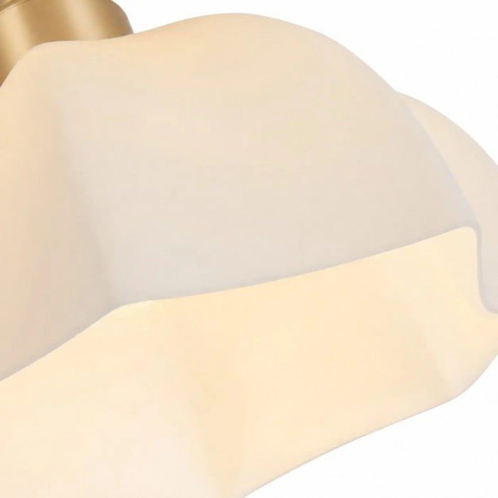 Moderne plafondlamp van melkglas HL4220
