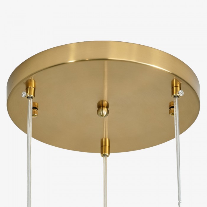 Hanglamp van opaalglas met meerdere tinten - Cluster hanglamp HL1780
