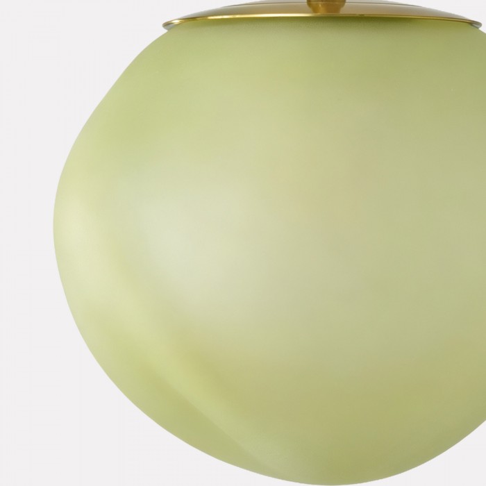 Hanglamp van opaalglas met meerdere tinten - Cluster hanglamp HL1780