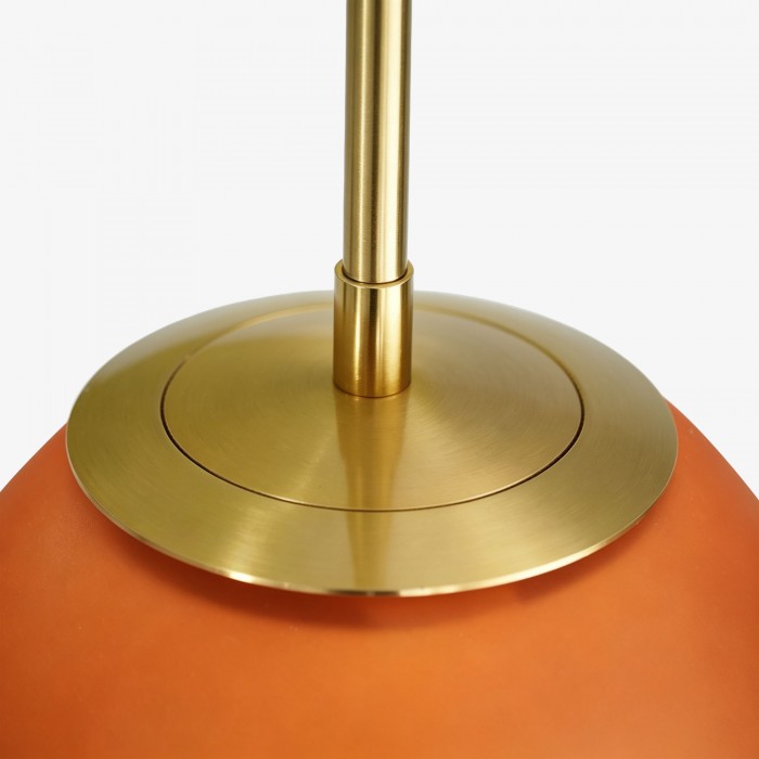 Hanglamp van opaalglas met meerdere tinten - Cluster hanglamp HL1780
