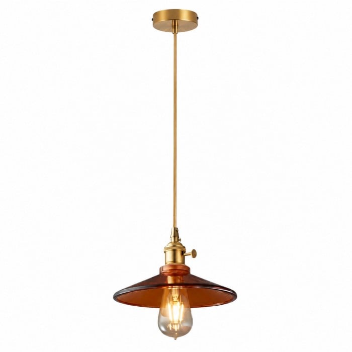 Hängelampe aus Künstlerischem Retro Glas für das Esszimmer HL58