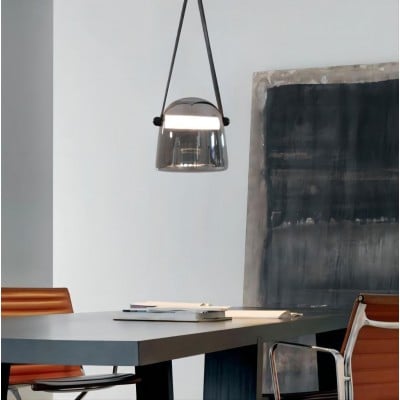 Lámpara colgante de cristal LED Mona Lámpara colgante de cristal LED Mona