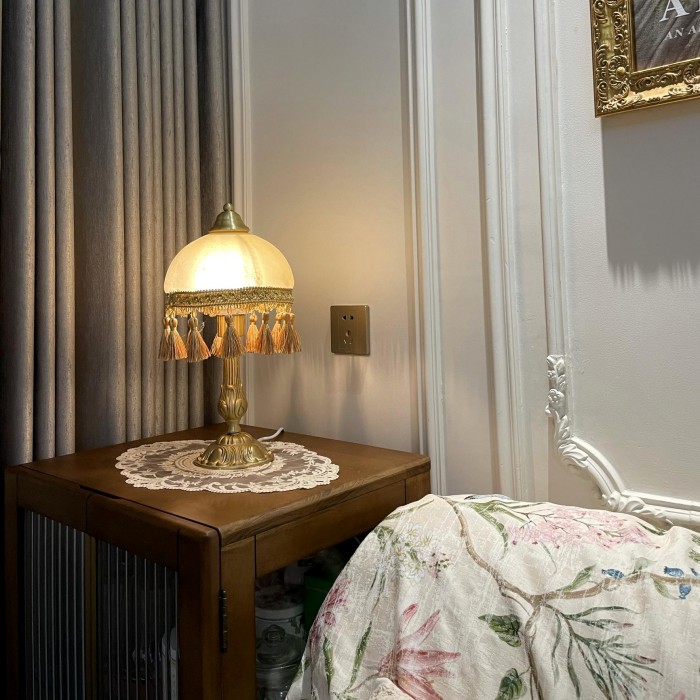 Idioot Overtreding veelbelovend Romantische Nachttischlampe im Vintage-Stil| Tischlampe| Home  LightsTl-78463-5|home lights
