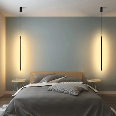 Industriell LED svart taklampa för köksö sovrum Industriell LED svart taklampa för köksö sovrum