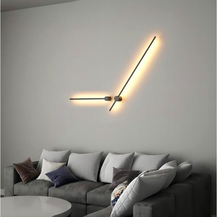 Wandleuchten | Schwarze Moderne LED Wandlampen | Homelights