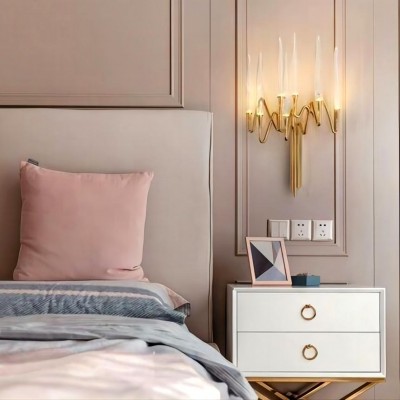 Crystal Candle Holder vägglampa