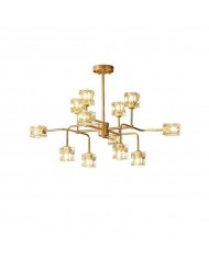 Fyrkantig kristallkrona Fyrkantig kristallkrona