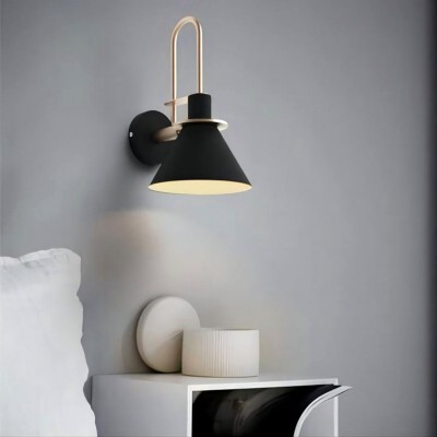 Scandinavian Macaron Trumpet Vägglampa i metall HL55 Scandinavian Macaron Trumpet Vägglampa i metall HL55