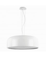 Lampada a sospensione scandinava in vetro colorato Macaron HL213