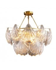 Lámpara de araña de metal con varias luces 2097 para sala de estar Lámpara de araña de metal con varias luces 2097 para sala de estar