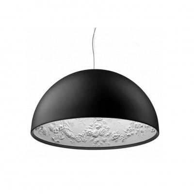 Sky Garden Biała Gipsowa Lampa Wisząca