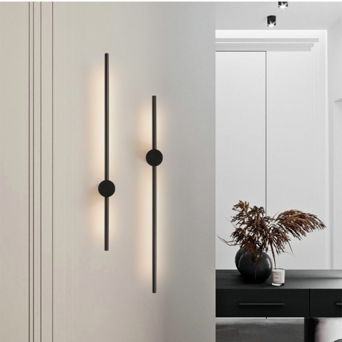 Extractie blad snelweg LED Wandlampen | Moderne Zwarte Wandlampjes | Homelights